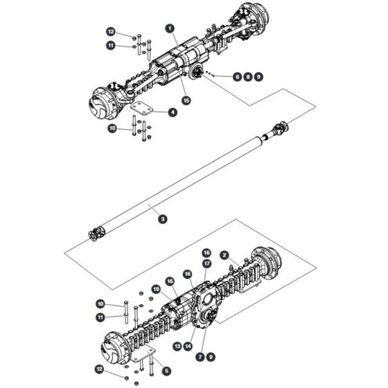 Axle Side for Skyjack SJ9233 RT Scissor Lift