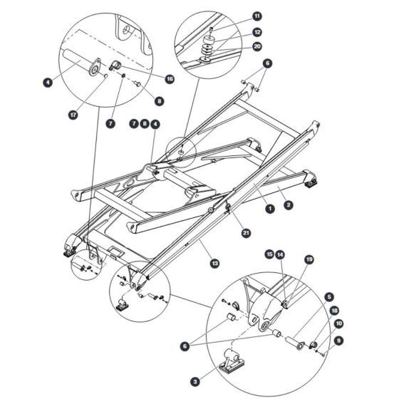 Scissor Level 1 for Skyjack SJ9233 RT Scissor Lift