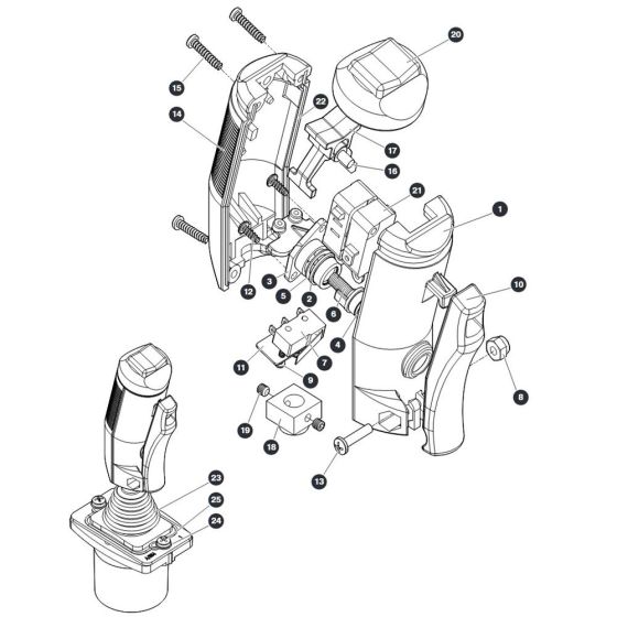 Joystick for Skyjack SJ9243 RT Scissor Lift