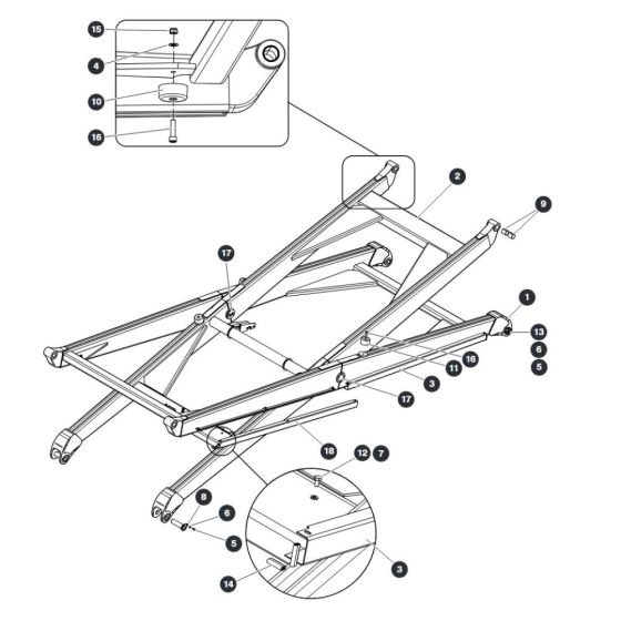 Scissor Level 2 for Skyjack SJ9243 RT Scissor Lift