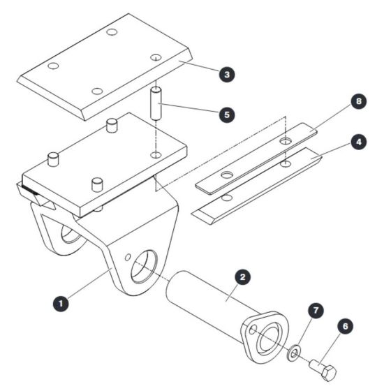 Upper Slider for Skyjack SJ9243 RT Scissor Lift
