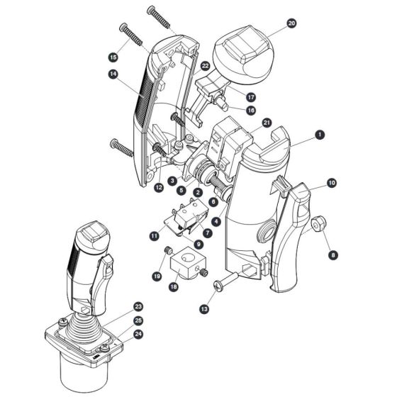 Joystick for Skyjack SJ9253 RT Scissor Lift
