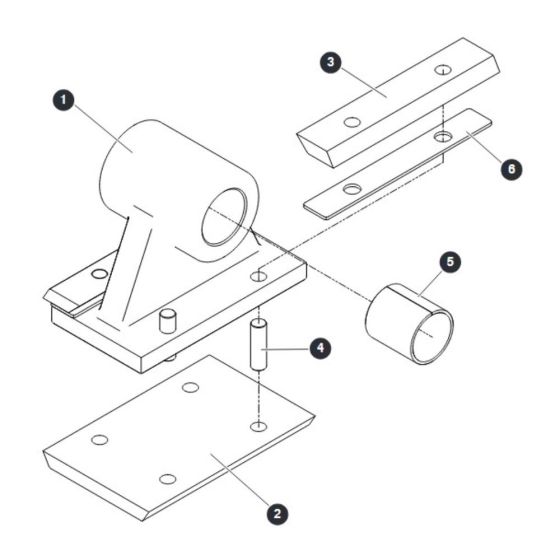 Lower Slider for Skyjack SJ9253 RT Scissor Lift