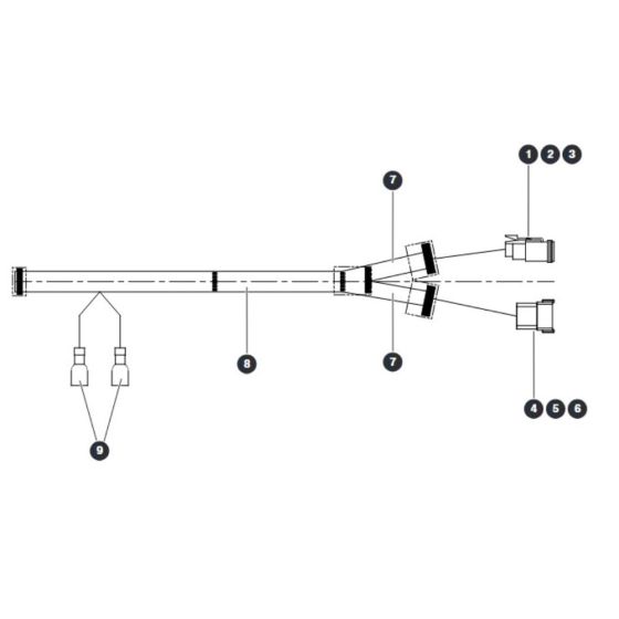 Control A Harness for Skyjack SJ9664 RT Scissor Lift