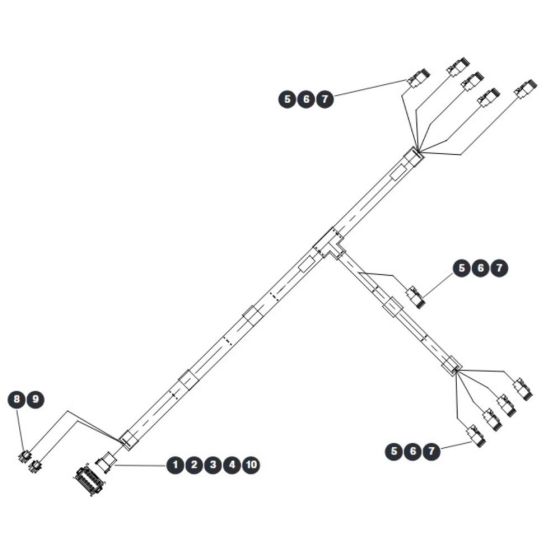 Drive Manifold Harness for Skyjack SJ9664 RT Scissor Lift