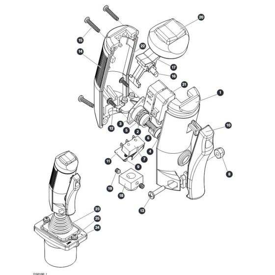 Joystick for Skyjack SJ9664 RT Scissor Lift
