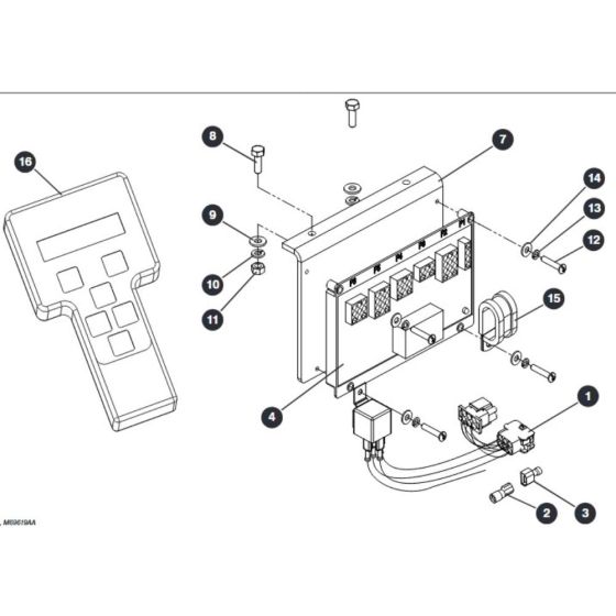 Control Module for Skyjack SJIII 3215 (10000996 - 10999999) DC Scissor Lift