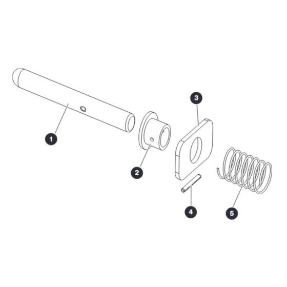 Gate Latch Assembly for Skyjack SJIII 3215 (10000996 - 10999999) DC Scissor Lift