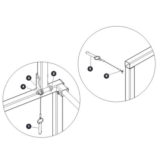 Quick Release Pins for Skyjack SJIII 3215 (10000996 - 10999999) DC Scissor Lift
