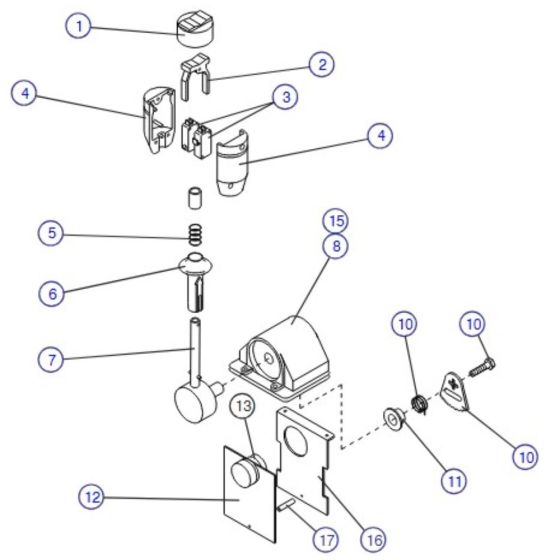 Proportional Controller Assembly for Skyjack SJIII 3220 DC Scissor Lift