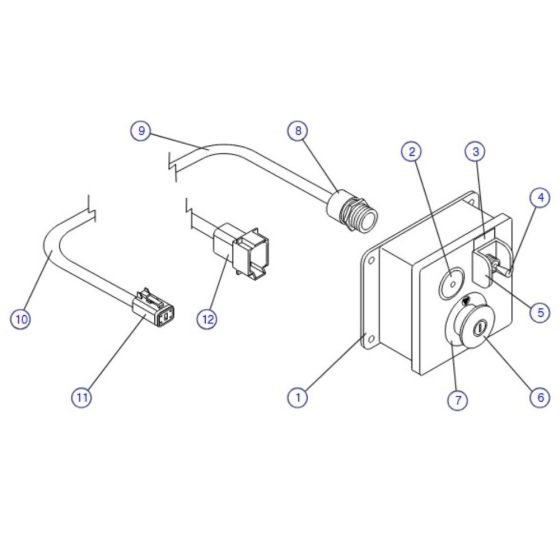 Base Control Box CE for Skyjack SJIII 4626 (700000 - 704418) DC Scissor Lift