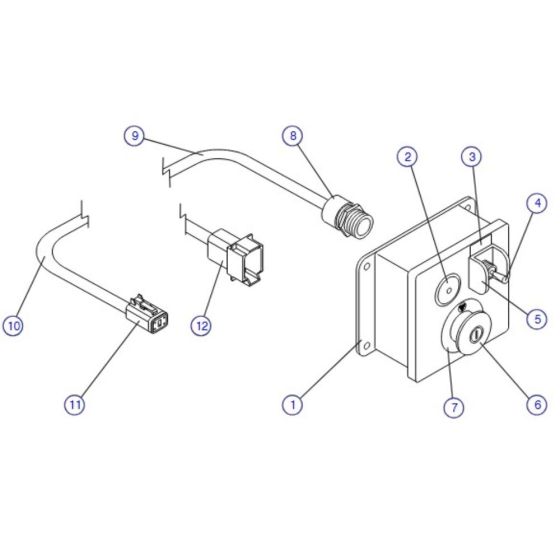 Base Control Box for Skyjack SJIII 4632 DC Scissor Lift