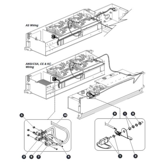 Emergency Lowering Assembly for Skyjack SJIII 4740 DC Scissor Lift