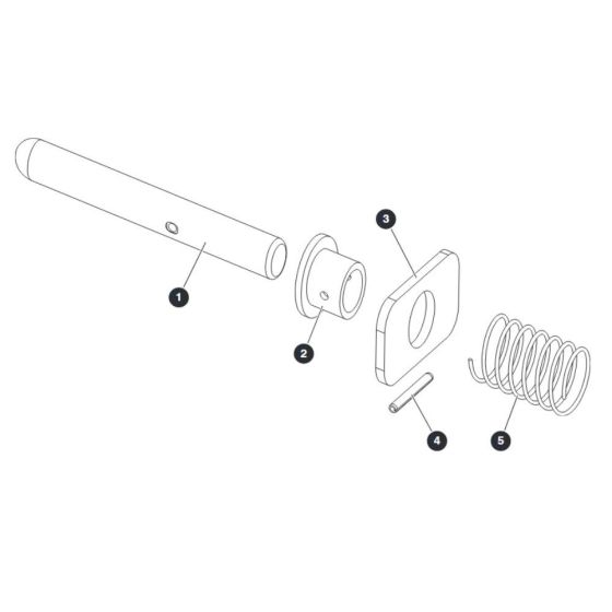 Gate Latch Assembly for Skyjack SJIII 4740 DC Scissor Lift