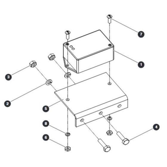 Tilt Switch Assembly for Skyjack SJIII 4740 DC Scissor Lift
