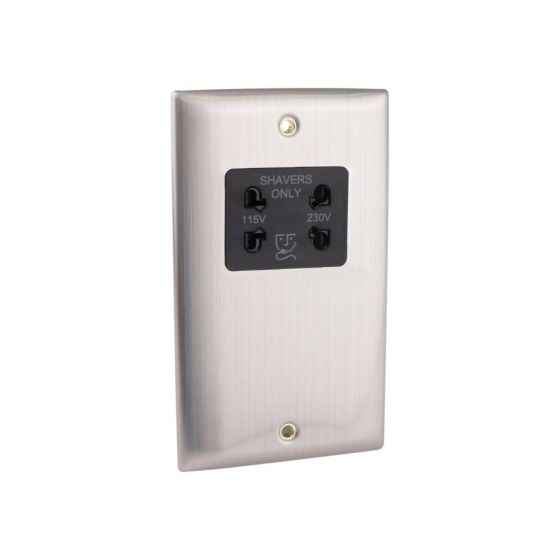 Dual Voltage Shaver Socket