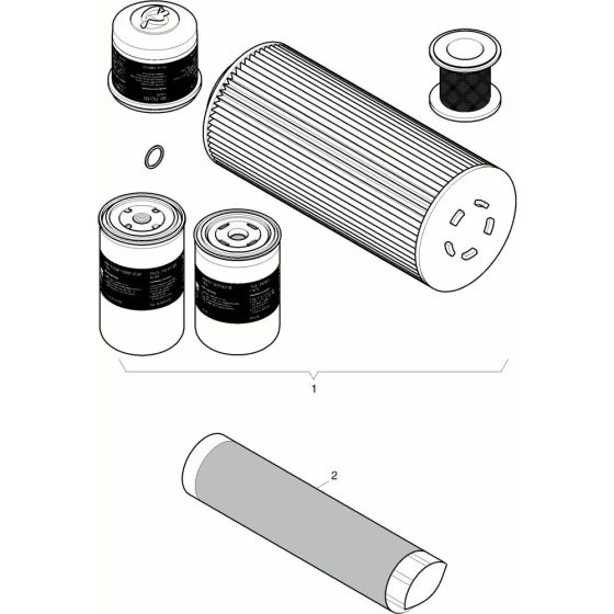 Filter Service Items for HATZ