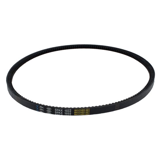 SPAX1032 Toothed Rubber Drive V-Belt - Circ.1032mm, Width: 13mm, Height: 10mm
