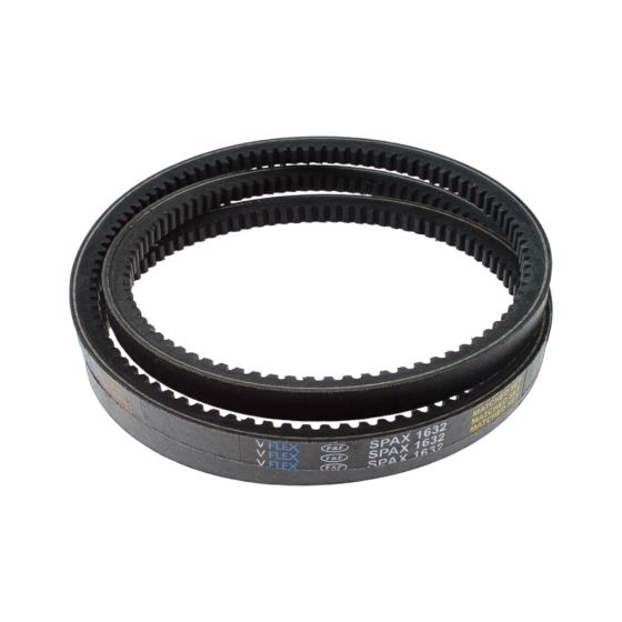 SPAX1632 Toothed Rubber Drive V-Belt - Circ.1632mm, Width: 13mm, Height: 10mm
