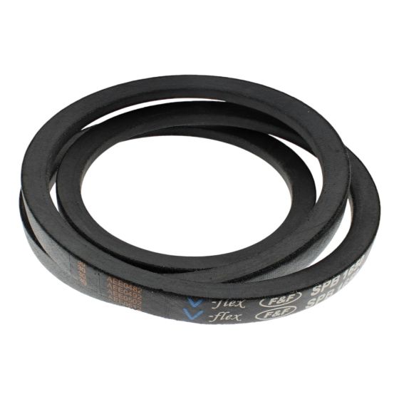 SPB1650 Smooth Rubber Drive V-Belt - Circ.1650mm, Width: 16mm, Height: 13mm