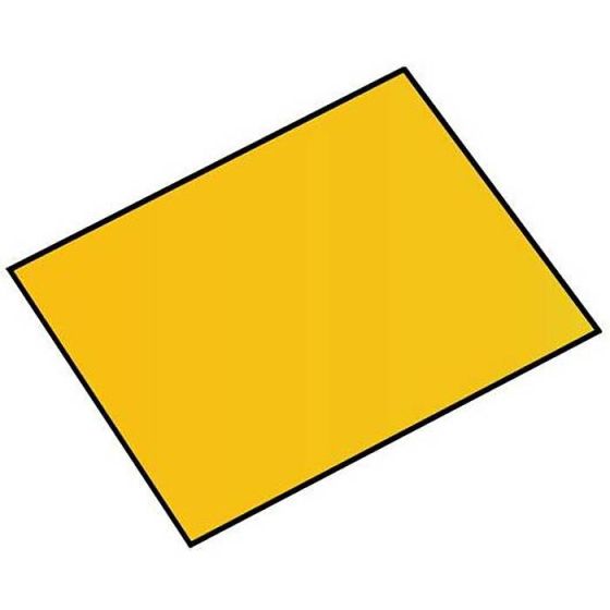 Magnetic Square Number Plate Yellow for Machinery Accessory