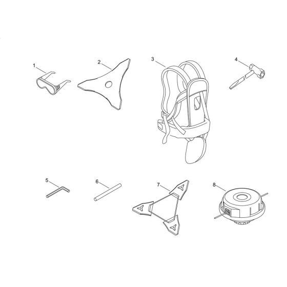 ECHO SRM-236ES/U Accessories