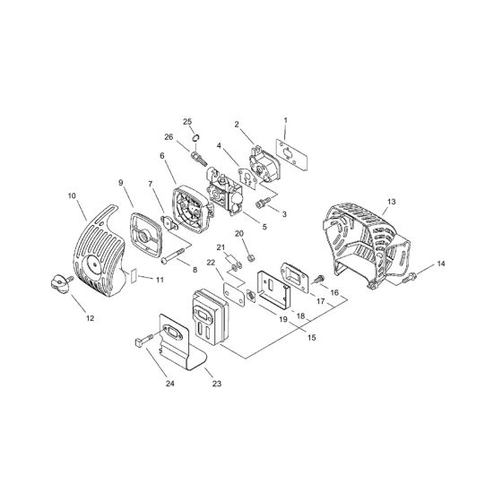 ECHO SRM-265ES/L Parts