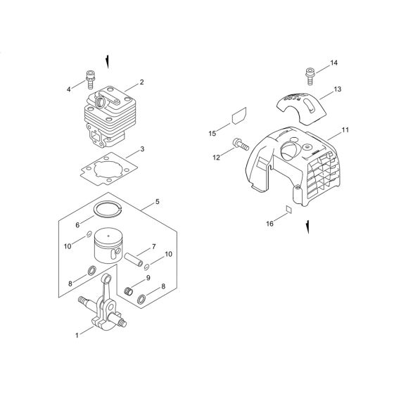 ECHO SRM-300TES/L Parts