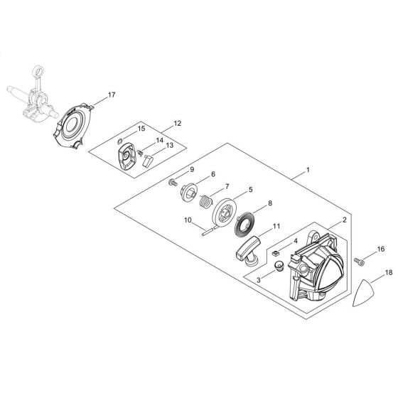 Recoil Starter for ECHO