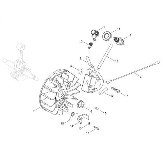 Magneto for ECHO Brushcutter