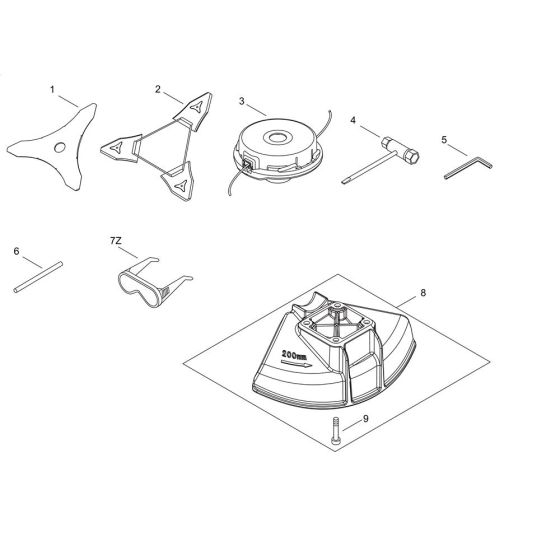 ECHO SRM-520ES Accessories