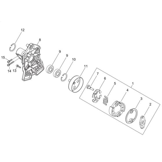 Clutch for ECHO SRM-520ES/U