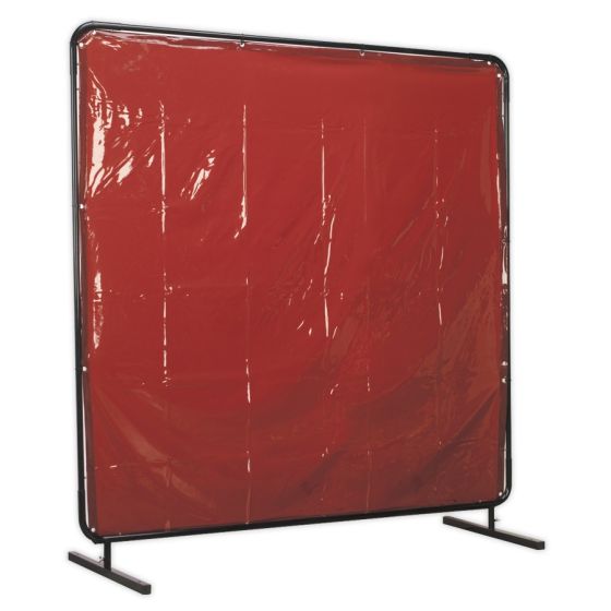 Workshop Welding Curtain to BS EN 1598 & Frame 1.8 x 1.75mtr Sealey Part No. SSP992