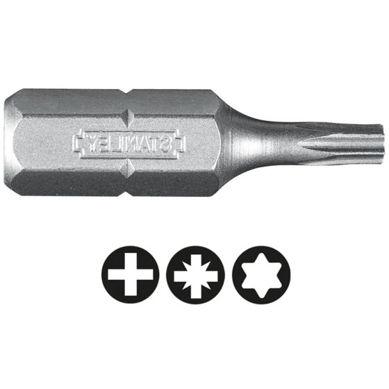 Stanley Torx Insert Bits 25mm