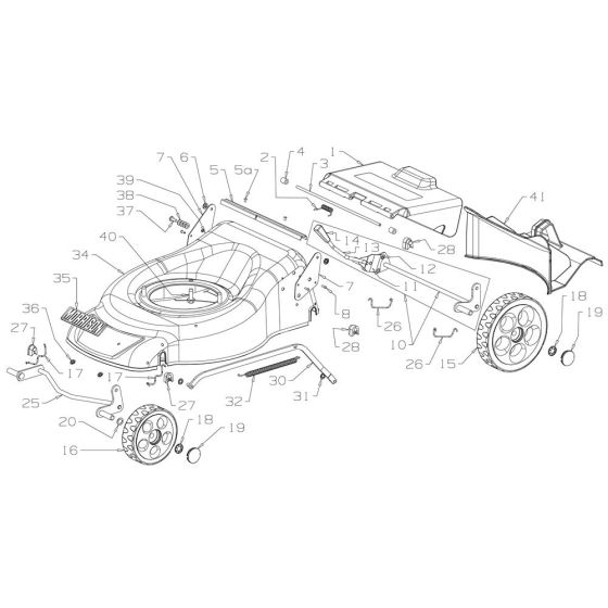 Deck Assembly for Morrison Mower