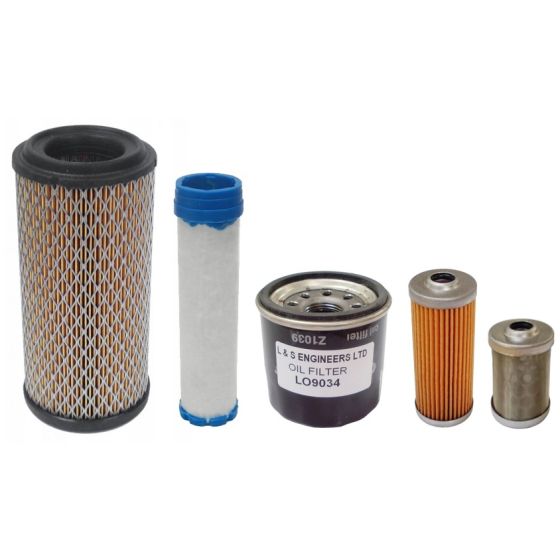 Filter Service Kit for Takeuchi TB108, TB014, TB016 Mini Diggers