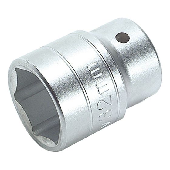 Hexagon Satin Socket 3/4in Drive