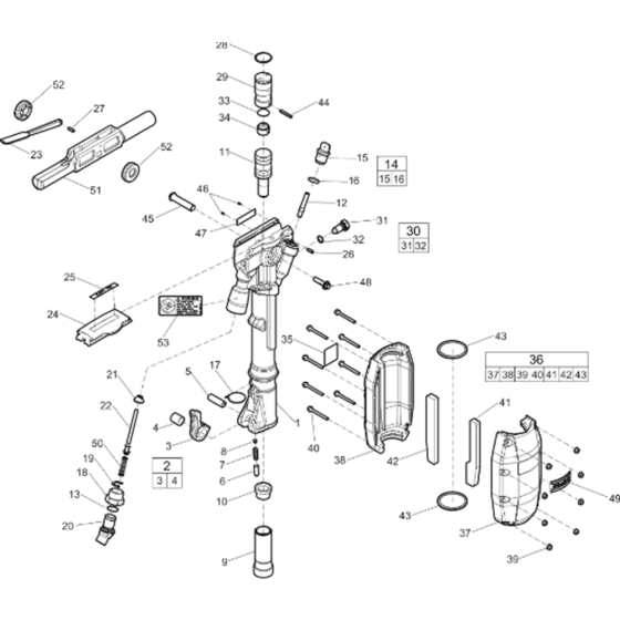 Atlas Copco TEX220PS Assembly