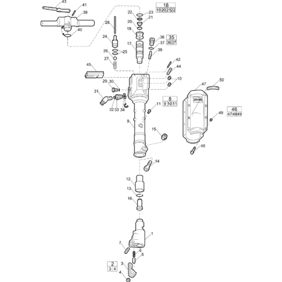 Atlas Copco TEX32PS Assembly
