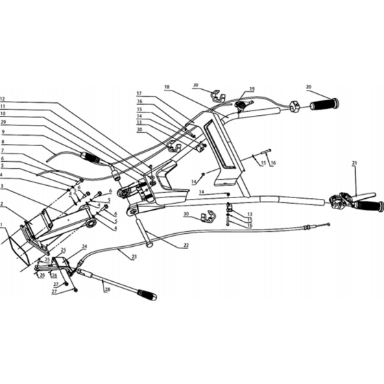 Handle & Controls for TF 338