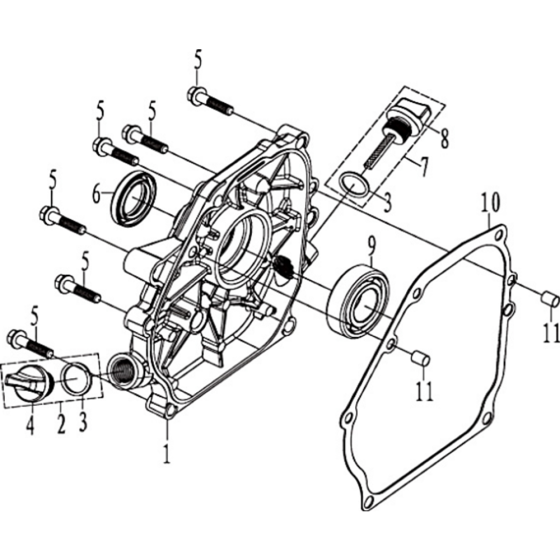 Cover Assembly for Husqvarna TF 338