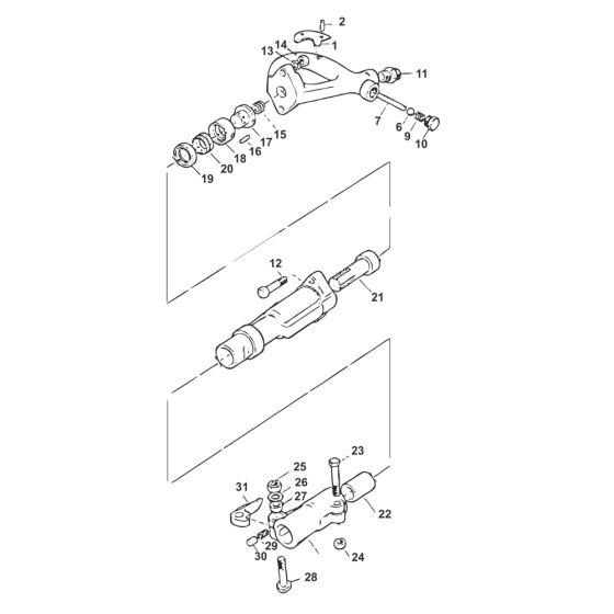 Retainer Bolt for Thor 16D Digger - Replaces OEM No. 805675