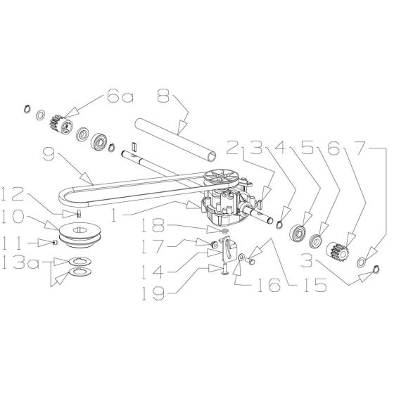 Gearbox Assembly for Morrison Titan IS
