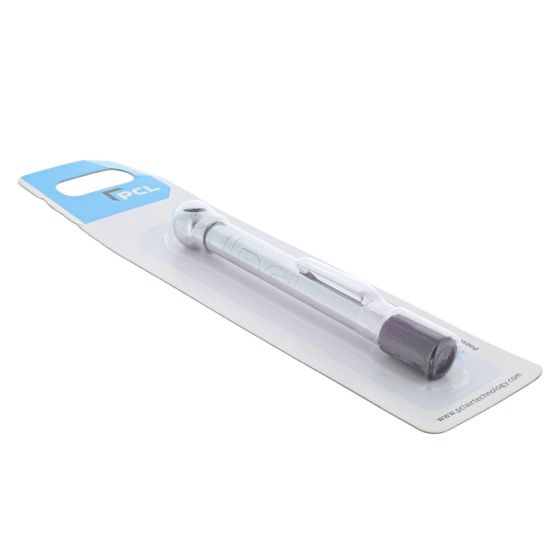 PCL Tyre Pressure Gauge Angled Head 6-50 Psi & 0.3-3.4 Bar (Blister/Packed) - TPG1H07