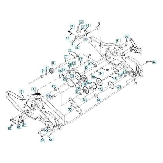Transmission Assembly for TR 314C