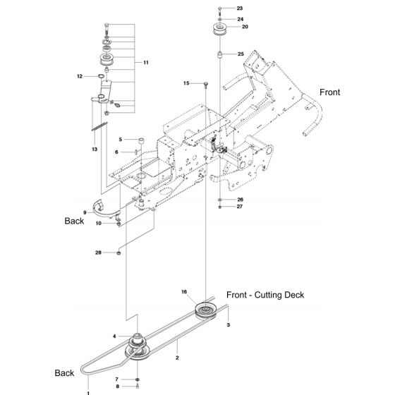 Transmission Assembly for R418 TS AWD