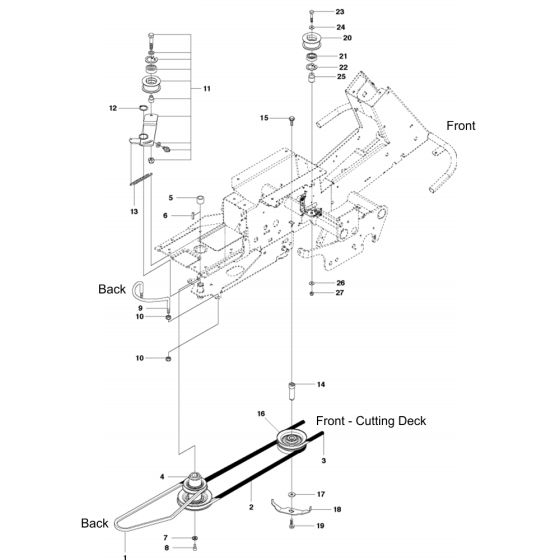 Transmission Assembly for R418 Ts
