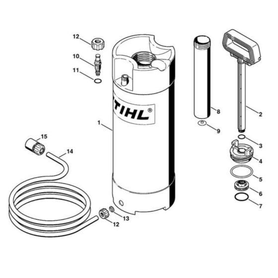Water Attachment for Stihl TS760