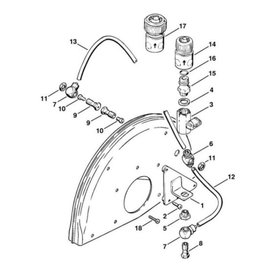 Water Attachment for Stihl TS760