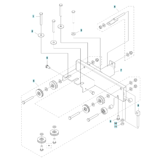 Trolley Assembly for TS 90